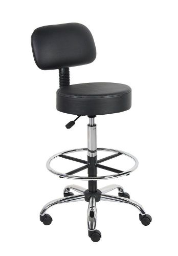 Boss office products b16245-bk be well medical spa drafting sool with back in bl for sale