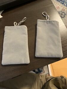 Two Small Cloth Pouches