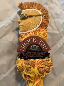 Shock Top End of the World Midnight Wheat Beer Tap Handle