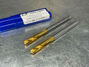 (2) CJT Koolcarb 5/16&#034; Carbide Tip Drills, Coolant Thru KoolTwist 29603125