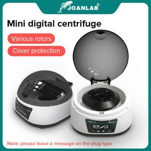 Mini Centrifuge de plasma Lab Micro Centrifuges PRP 4000 7000rpm w/ 2 Rotors