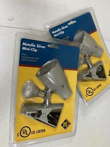 Exhibit Booth Display Clip On Lights Qty: 2 New 25W Each New