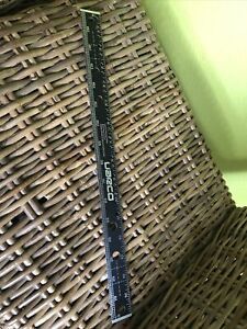 Ruler Metal 16 inch For Data Processing Vintage Uarco