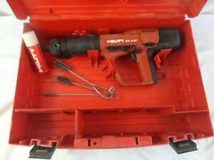 Hilti DX A41 Power Actuated NAIL GUN, Concrete Nailer, Case