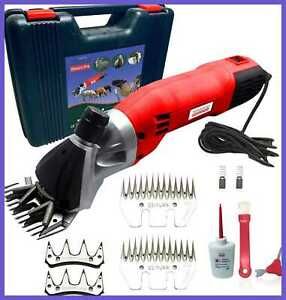 110V 500W Professional Heavy Duty Electric Shearing Clippers W 6 Speed For Shavi
