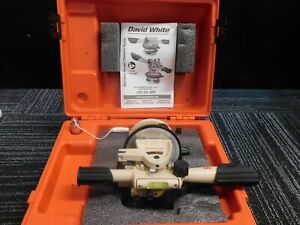 DAVID WHITE LT6-900 MERIDIAN TRANSIT LEVEL-MADE IN USA