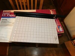 Boston 15&#034; Paper Trimmer #26915 Used Paper Cutter MIB
