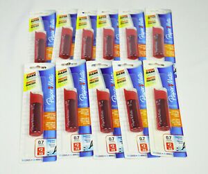 Lof of 11 Paper Mate 0.7 mm Mechanical Pencil Refills #2 HB 35 Leads Per Package