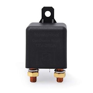 12V 250A Continuous Relay Automotive Power Switcher, SPST 4 Pin Normal Open Duty