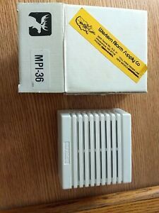 Moose Products MPI-36 White Wall Mount Speaker Siren Alarm for Security System