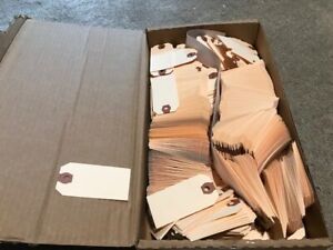 Avery Unstrung Shipping Tags, 11.5 Pt. Stock, 3.25 X 1.625, Manila, 1,000/Box
