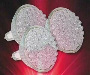 DAYTON 3CPW3 LED Light Set, Red,120V