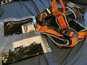 Malta Dynamics - Razorback Elite Climbing &amp; Rescue Full Body Harness (S-M-L)