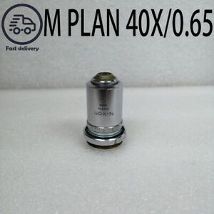 1PCS  Nikon M PLAN 40X/0.65