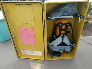 MSA 30 Min Self Contained Breathing Apparatus Tank Ultralite II Air Mask W/ Case