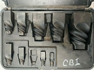Walton 10 Piece Spiral Flute Screw Extractor Set