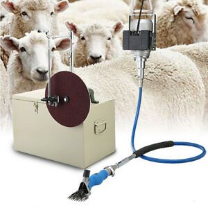 360° Rotate Electric Shearing Machine Clipper Shears For Sheep Goats Farm  US