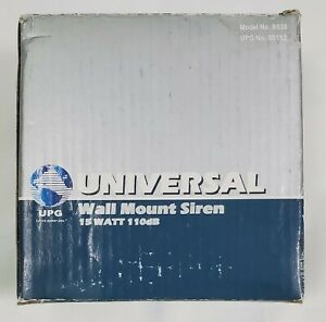 Siren Universal Wall Mount SS36 15 Watt New in Box