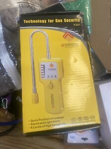 TECHAMOR Y201 Methane Propane Combustible Natural Gas Leak Sniffer Detector.