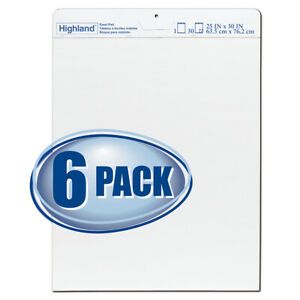 HIGHLAND HIGHLAND EASEL PAD PACK OF 6