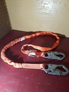 Miller Titan by Honeywell T5111-Z7/6FTAF 6-Feet Shock-Absorbing Lanyard - Orange