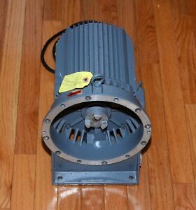 VARIAN 600DS Scroll Vacuum Pump Motor - Yaskawa EN-8ZT - Works