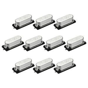 10 Pcs 25MHz 49SMD Quartz Resonators SMD Crystal Oscillators Replacements
