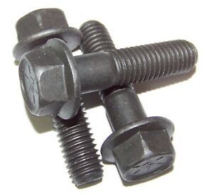 15 Qty-GR8 Flange Bolt Black 1/2-13X2(17569)