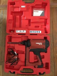 Hilti GX-IE Gas Actuated Nail Insulation Fastener Kit With Battery And Charger