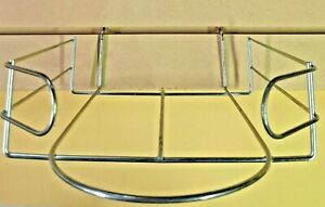 Baseball Cap Wire Metal Holder for Slatwall Slatgrid Chrome  (loc-130)