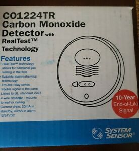 SYSTEM SENSOR CO1224TR   &#034;NEW&#034;