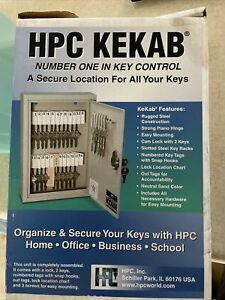 NEW HPC Kekab 30 Key Capacity Cabinet Storage Box