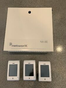 Interlogix NX-8E Security Panel and 3 Touchscreen Keypads NX-1820E
