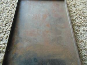 PRESSED STEEL GALLEY TRAYS