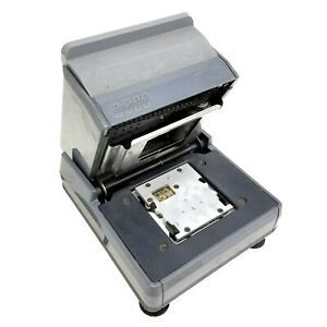 NewBold Addressograph 2000 L/R 3&#034; Stroke CR80/CR50 Plastic Card Imprinter