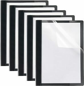 (30 Set) Report Covers Presentation Folders Clear Folder Front 8.5 x 11 paper