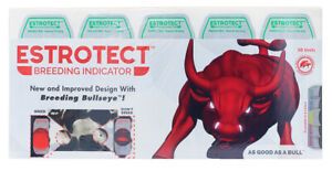 Estrotect Heat Estrus Detector Patches EstroAlert 50 Count Green Breeding Cattle