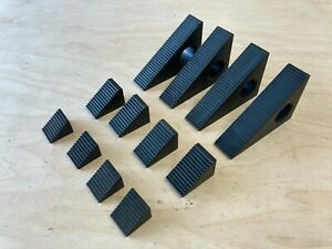 12-piece Teco Serrated Step Block 40102 40103 40104 machinist Hold Down Hardware