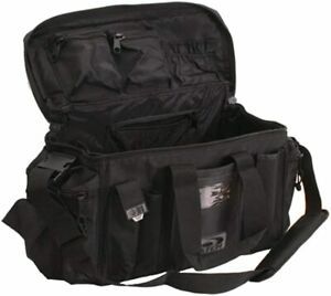 Hatch D1 Tactical Patrol Black Bag, Water-Resistant Nylon with PVC Backing