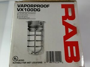 RAB VX100DG Vapor Proof Light