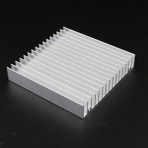 100x100x18mm Aluminum Heatsink Heat Sink Cooler Cooling For Computer, Power IC,