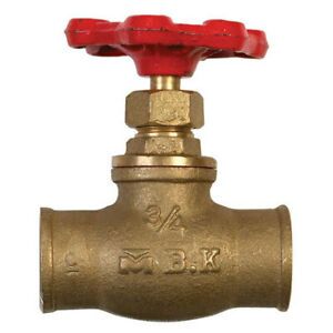 B &amp; K 105-604NL Stop&amp;Wst Vlv 3/4&#034;Swt