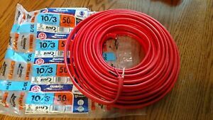 20 ft.   10/3 NM-B Romex  Indoor Use  Electrical Wire   FREE SHIPPING