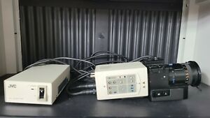 JVC TK-1070U WITH THE JVC HZ-C611AF(U) LENS &amp; JVC POWER SUPPLY