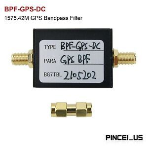 BPF-GPS-DC GPS Filter 1575.42M GPS Bandpass Filter BPF for GPSDO 50 OHM pe66