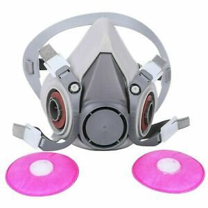 (Sale) 6200  Facepiece Respirator Paint W/ 2091 P1OO Filter. Allergies/ETC