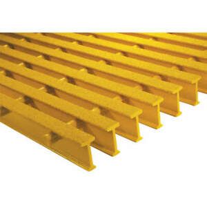 SAFE-T-SPAN 872850 Industrial Pultruded Grating,Span 10 ft.