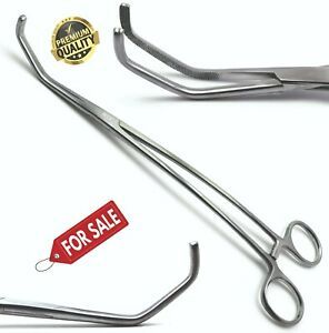 3 Satinsky Vena Cava Clamp 10.5&#039;&#039; Stainless Steel Surgical Instruments