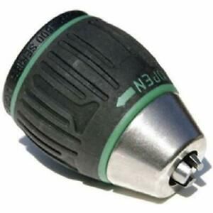 Jacobs 31048 1/2&#034; Soft Grip Sleeve Keyless Drill Chuck, 1/2 to 20 Threaded Mount