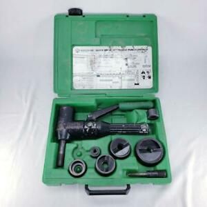 GREENLEE QUICK DRAW HYDRAULIC PUNCH DRIVER SET 7904SB (PB1017488)